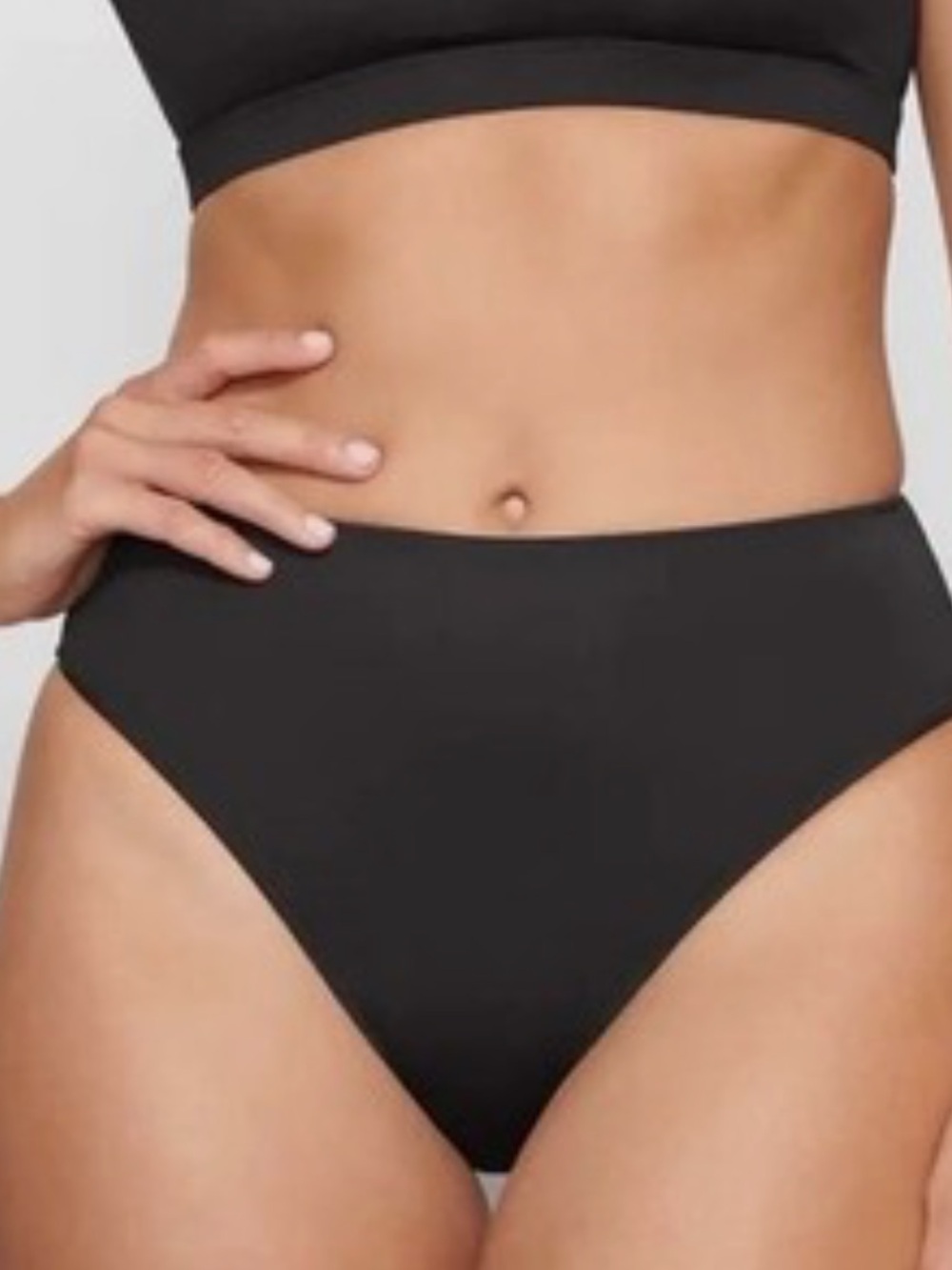 Skims signature swim mid waist bottom